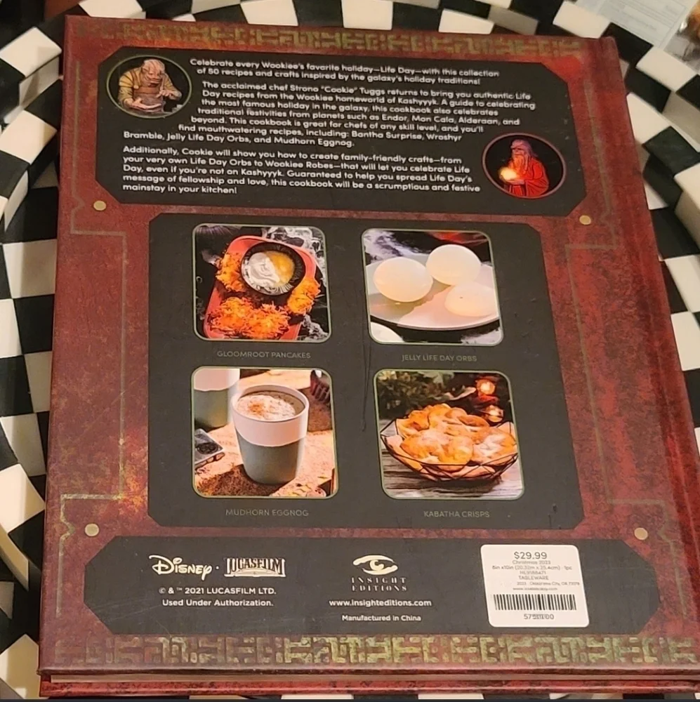 STAR WARS The Life Day Holiday Cookbook New